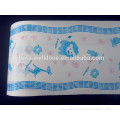 High quality colorful pe stretch film for diaper use
